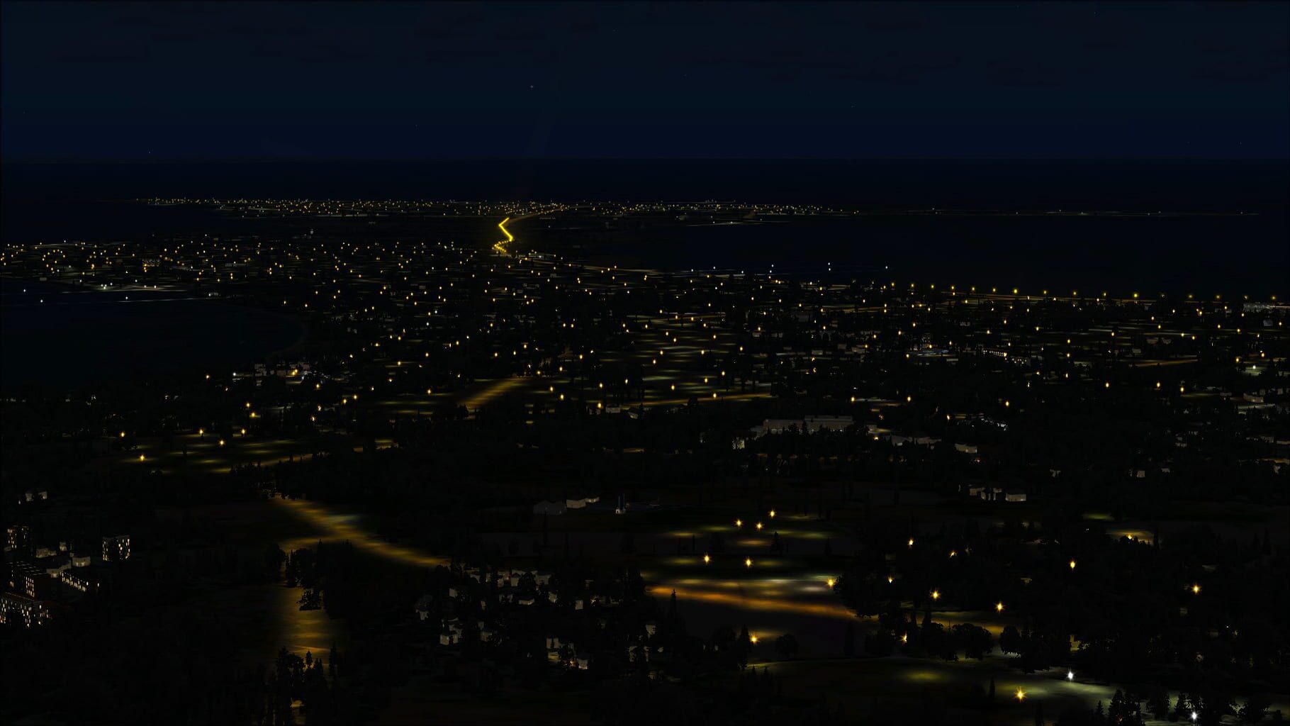 Microsoft Flight Simulator X: Steam Edition - Night Environment: Sweden