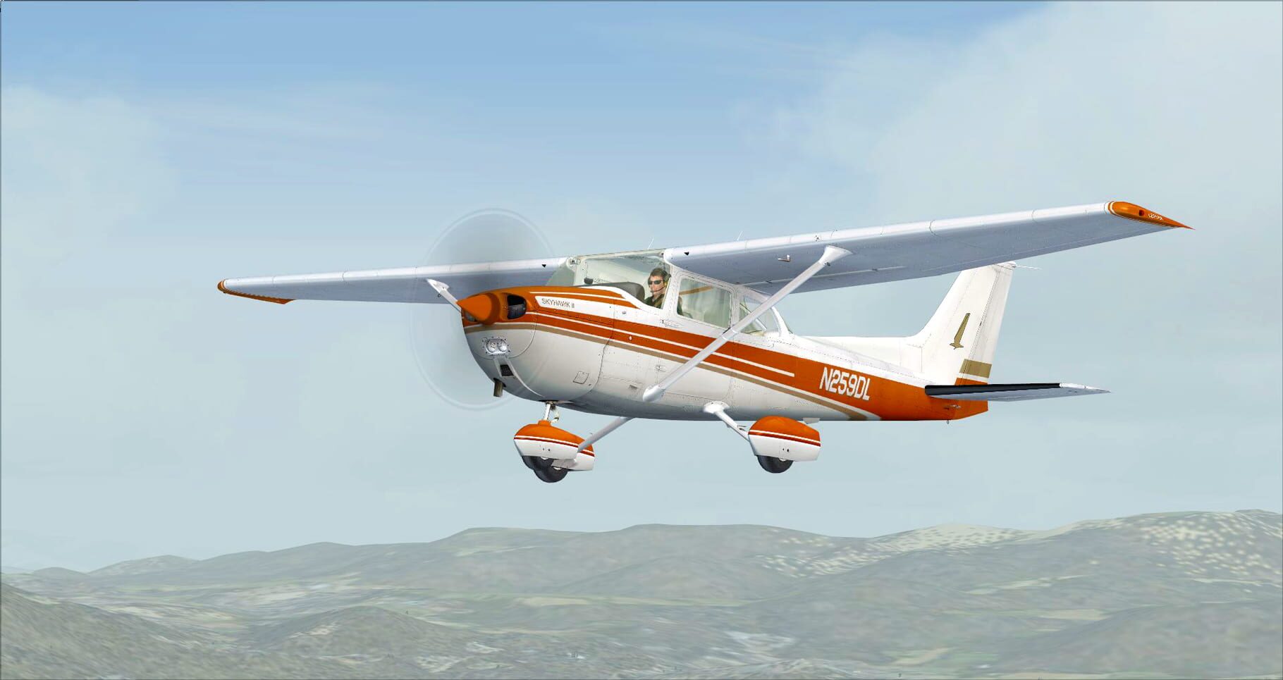 Microsoft Flight Simulator X: Steam Edition - Cessna C172N Skyhawk II