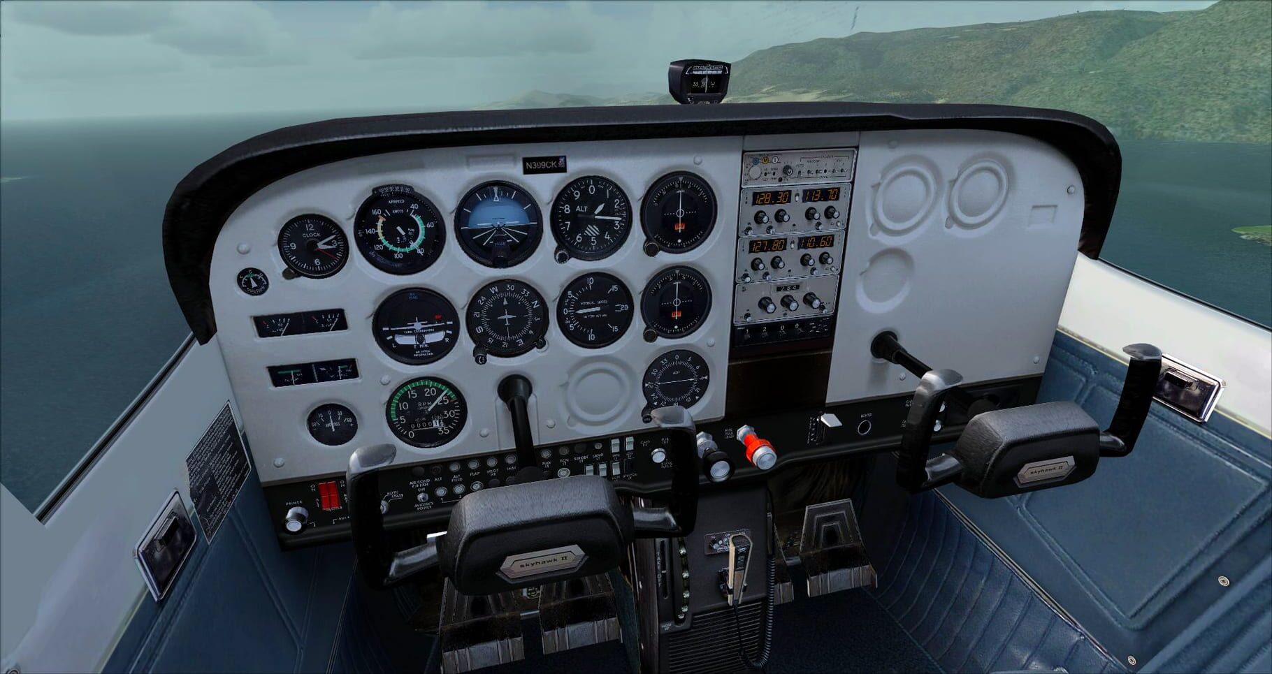 Microsoft Flight Simulator X: Steam Edition - Cessna C172N Skyhawk II