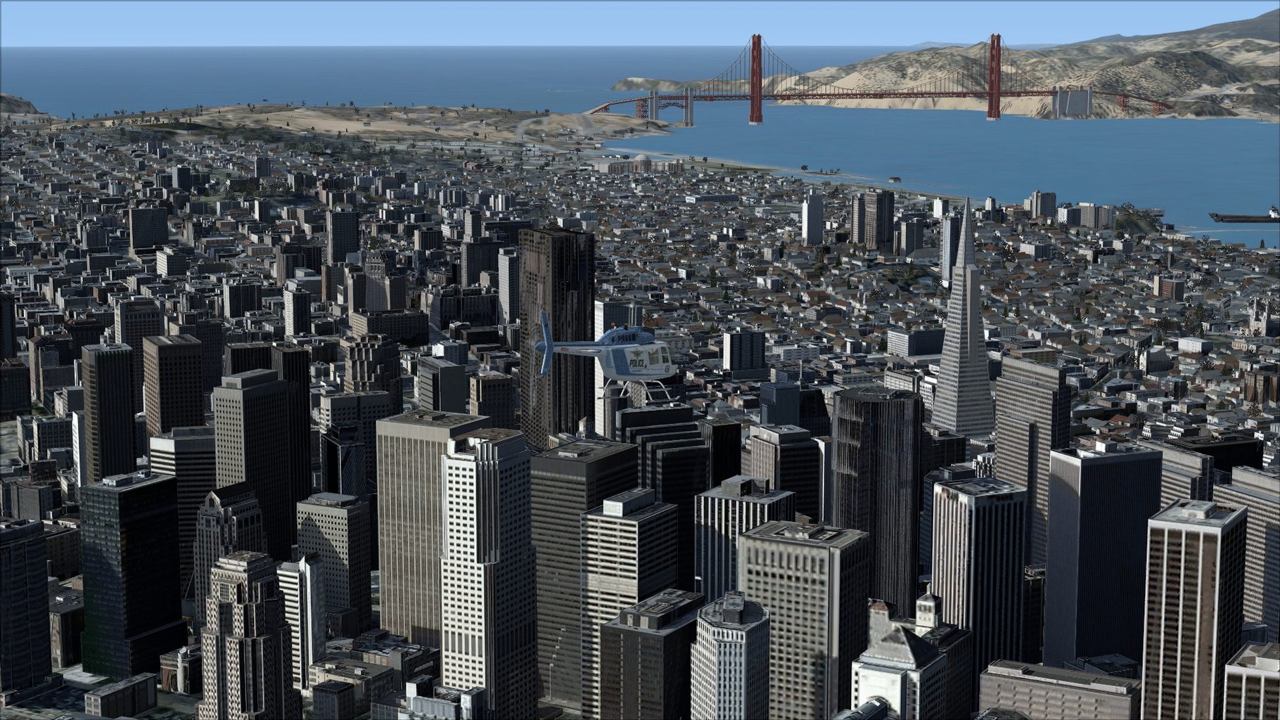 Microsoft Flight Simulator X: Steam Edition - US Cities X: San Francisco screenshot