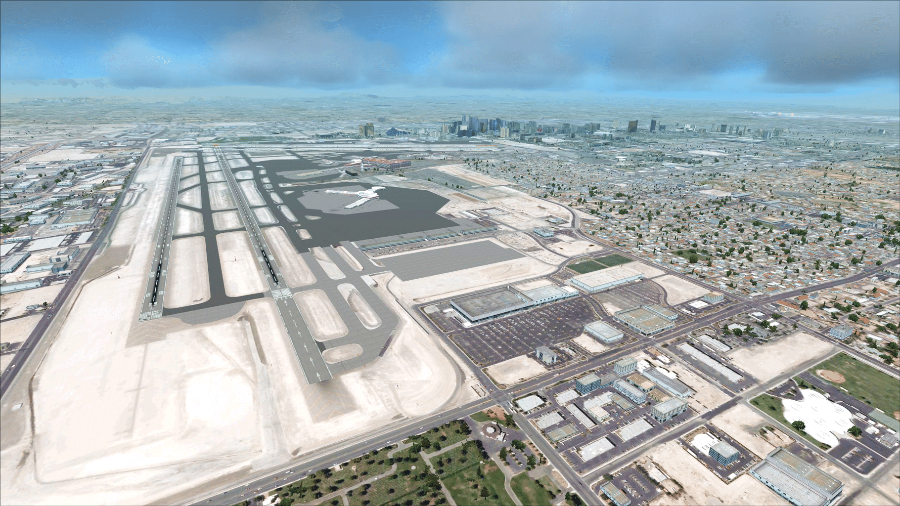 Microsoft Flight Simulator X: Steam Edition - US Cities X: Las Vegas screenshot