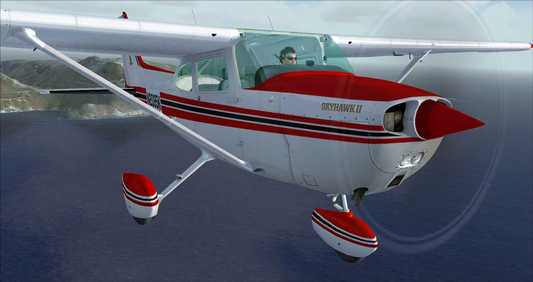 Microsoft Flight Simulator X: Steam Edition - Cessna C172N Skyhawk II