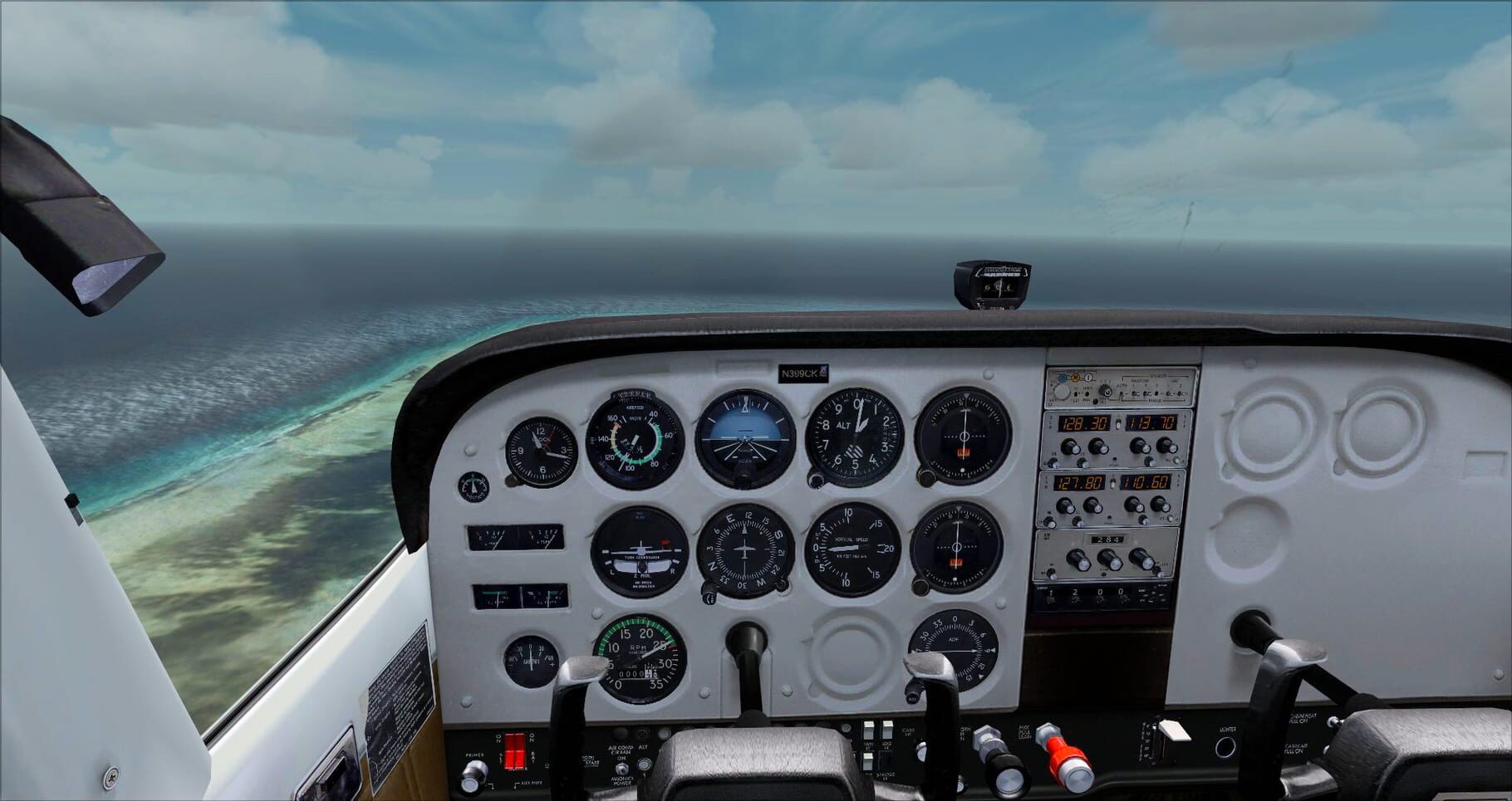 Microsoft Flight Simulator X: Steam Edition - Cessna C172N Skyhawk II