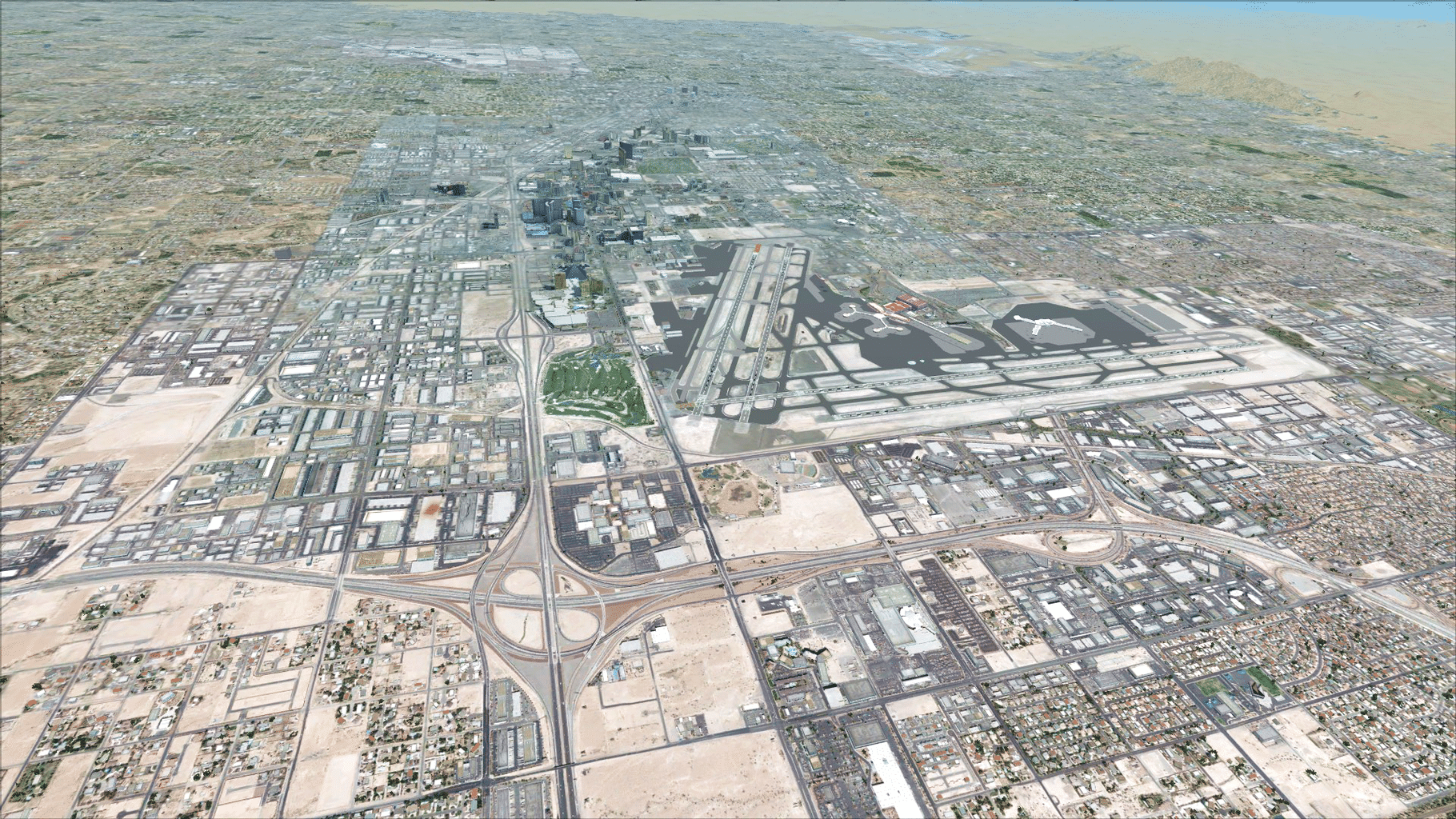 Microsoft Flight Simulator X: Steam Edition - US Cities X: Las Vegas screenshot