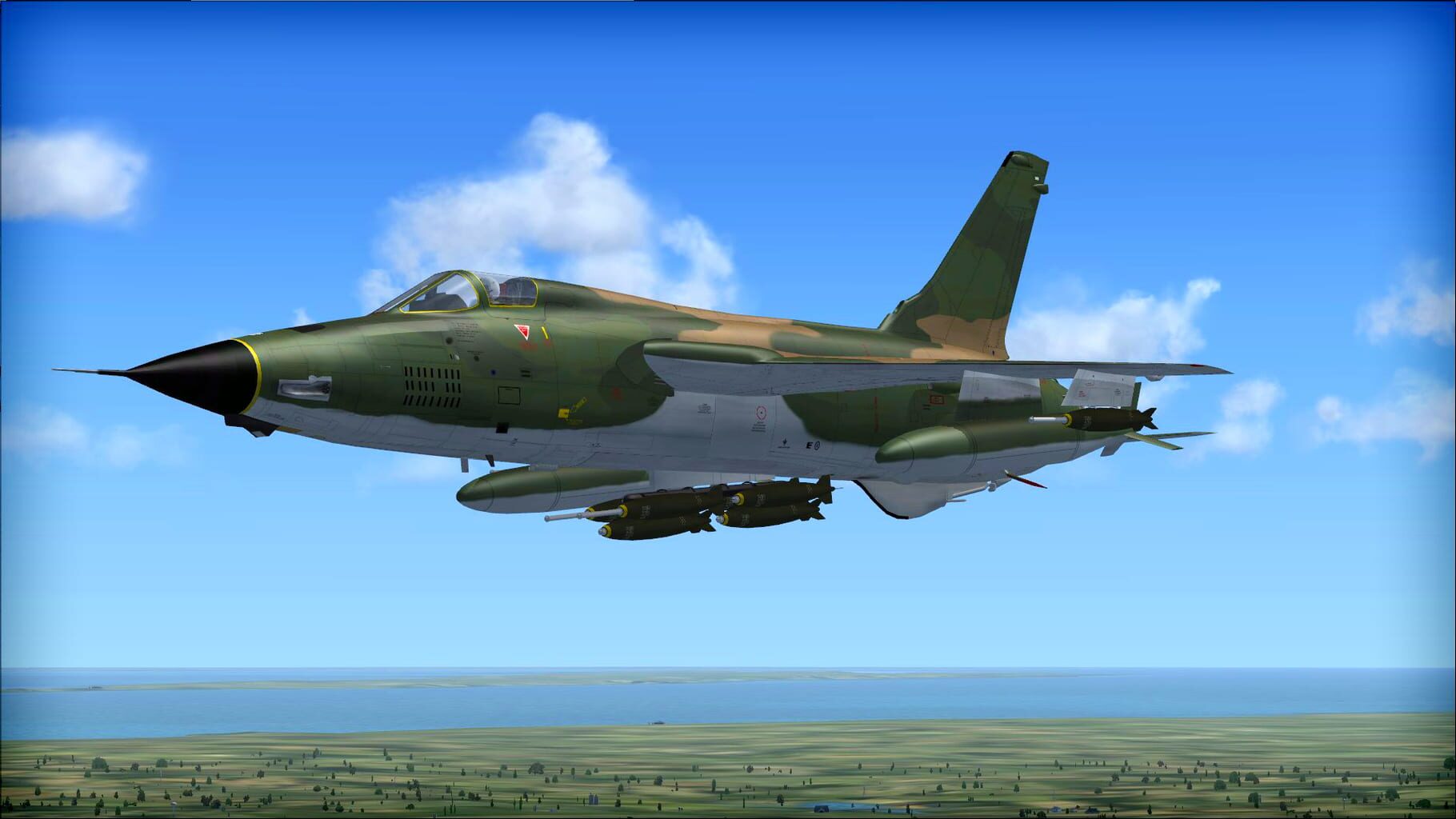 Microsoft Flight Simulator X: Steam Edition - F-105D Thunderchief