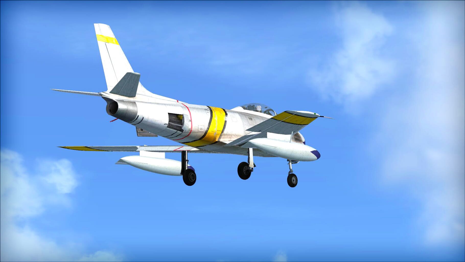 Microsoft Flight Simulator X: Steam Edition - North American F-86F-1 Sabre