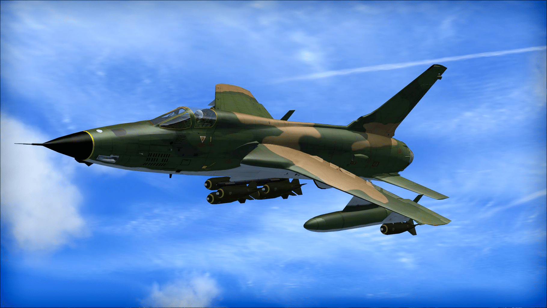 Microsoft Flight Simulator X: Steam Edition - F-105D Thunderchief screenshot