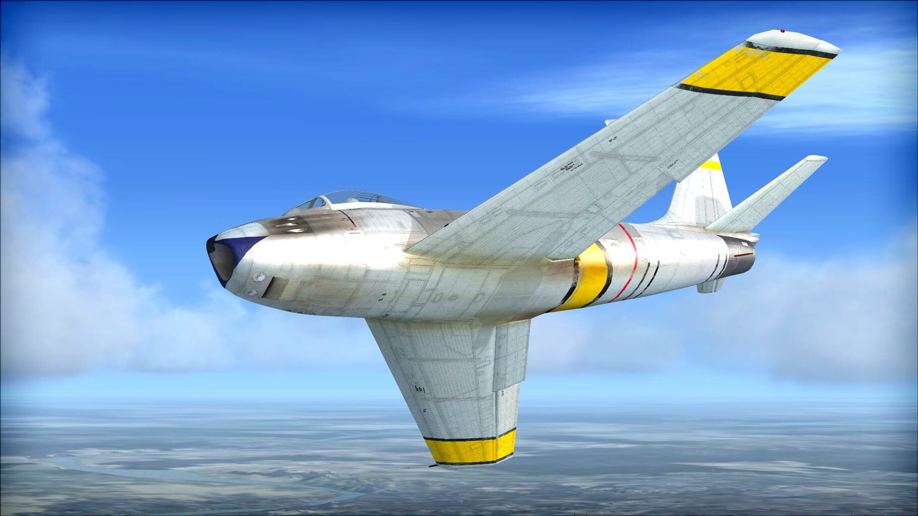 Microsoft Flight Simulator X: Steam Edition - North American F-86F-1 Sabre