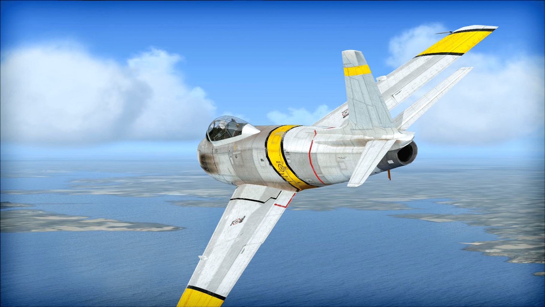 Microsoft Flight Simulator X: Steam Edition - North American F-86F-1 Sabre screenshot