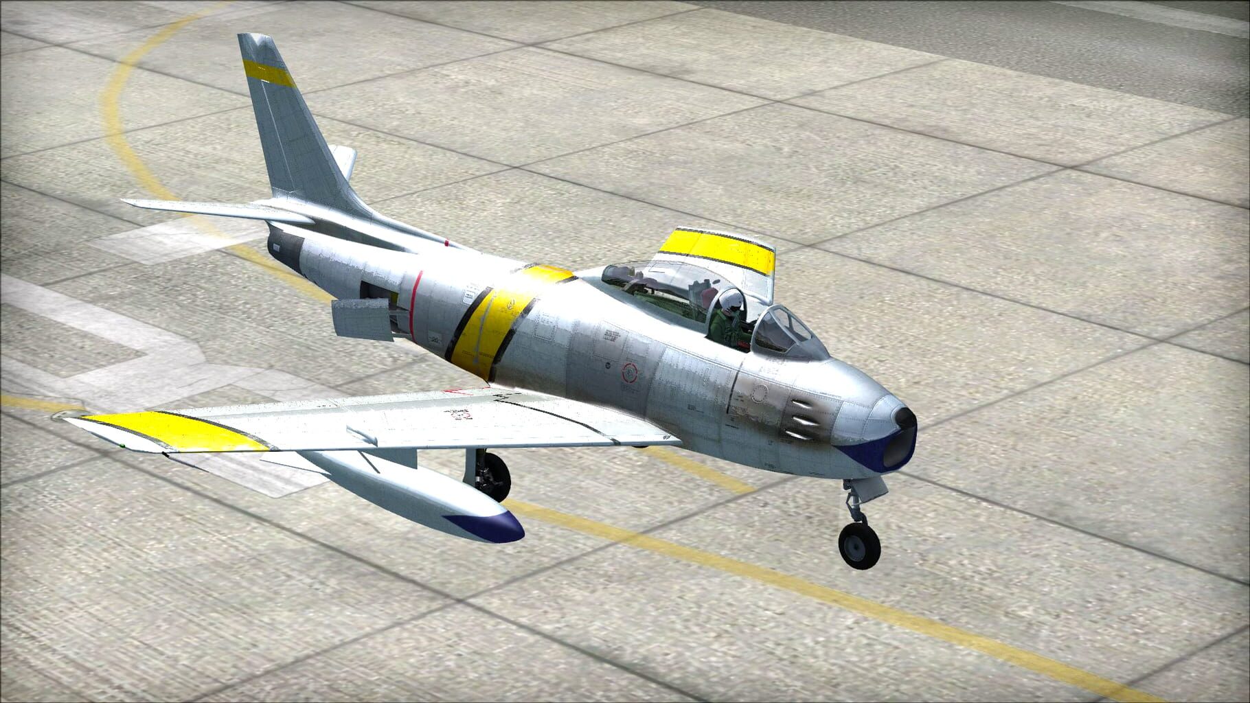 Microsoft Flight Simulator X: Steam Edition - North American F-86F-1 Sabre