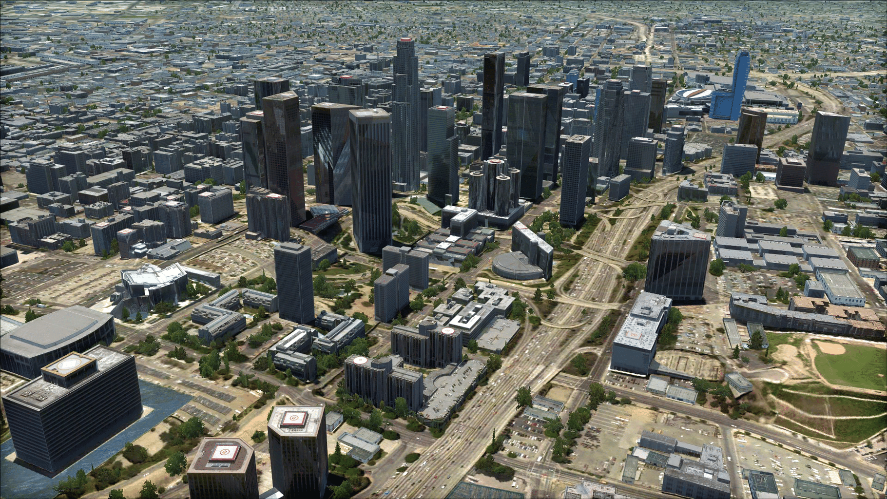 Microsoft Flight Simulator X: Steam Edition - US Cities X: Los Angeles screenshot