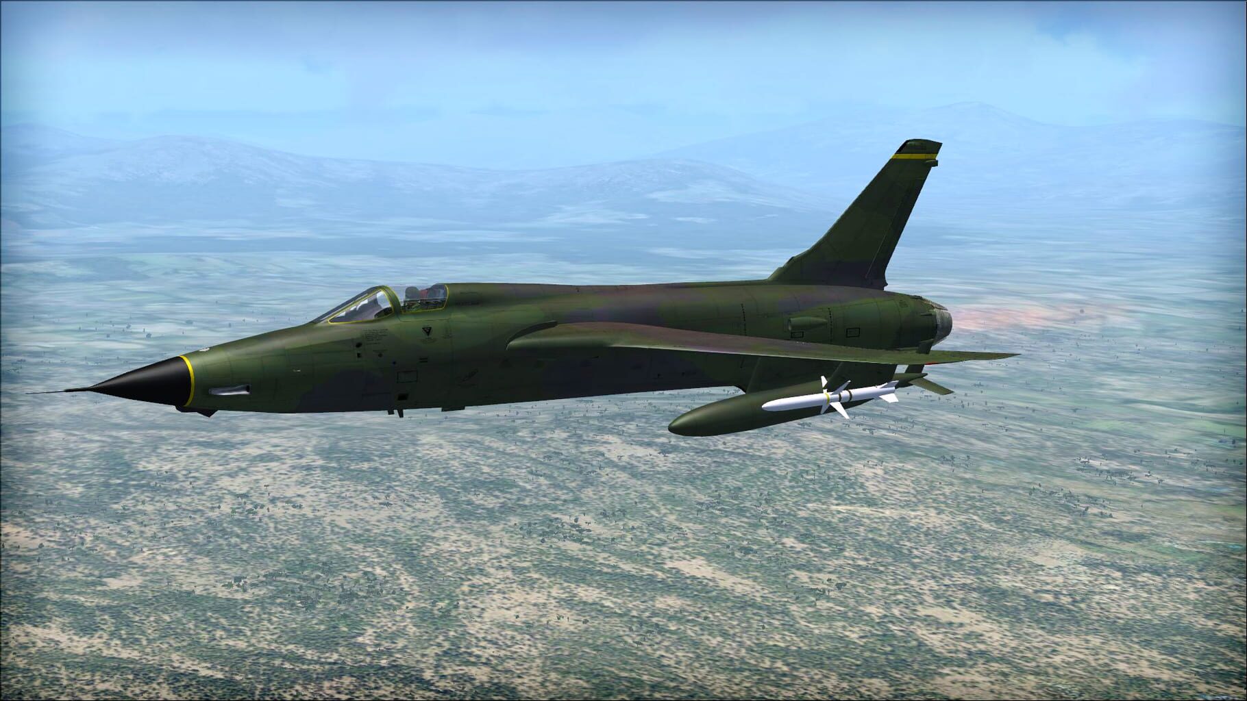 Microsoft Flight Simulator X: Steam Edition - F-105D Thunderchief