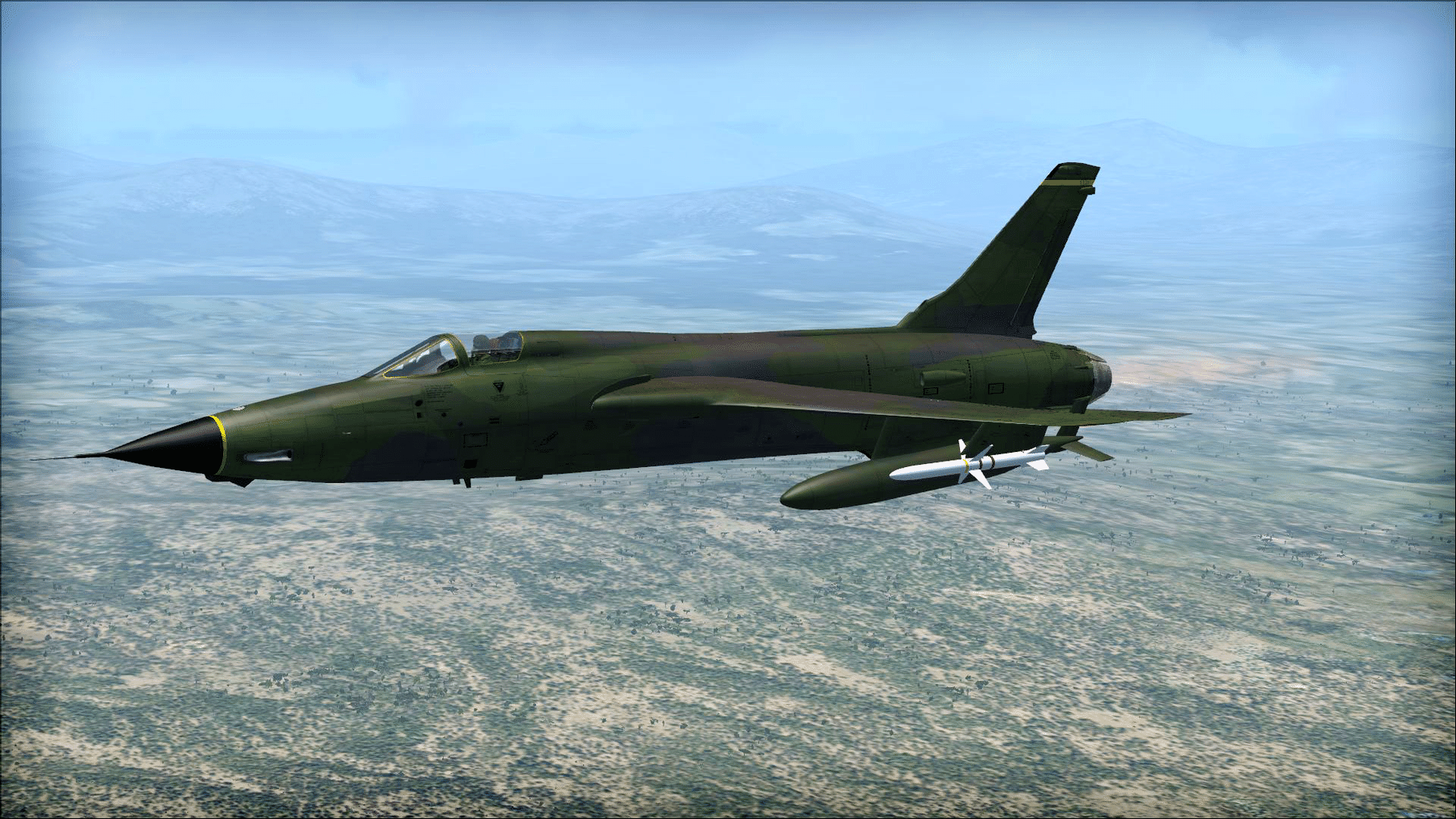 Microsoft Flight Simulator X: Steam Edition - F-105D Thunderchief screenshot