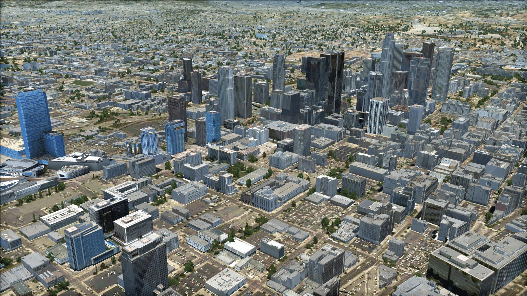 Microsoft Flight Simulator X: Steam Edition - US Cities X: Los Angeles screenshot