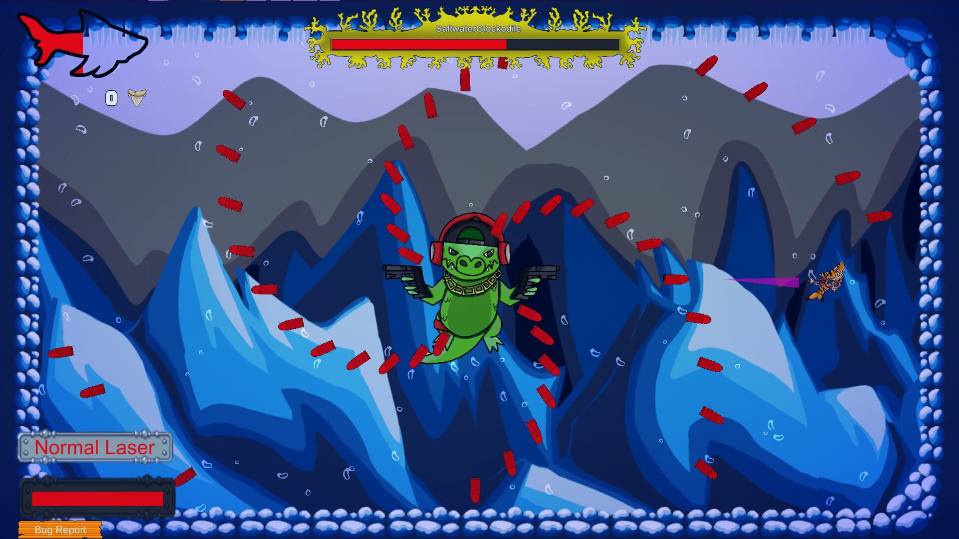 Frikin the Laser Shark - Screenshot