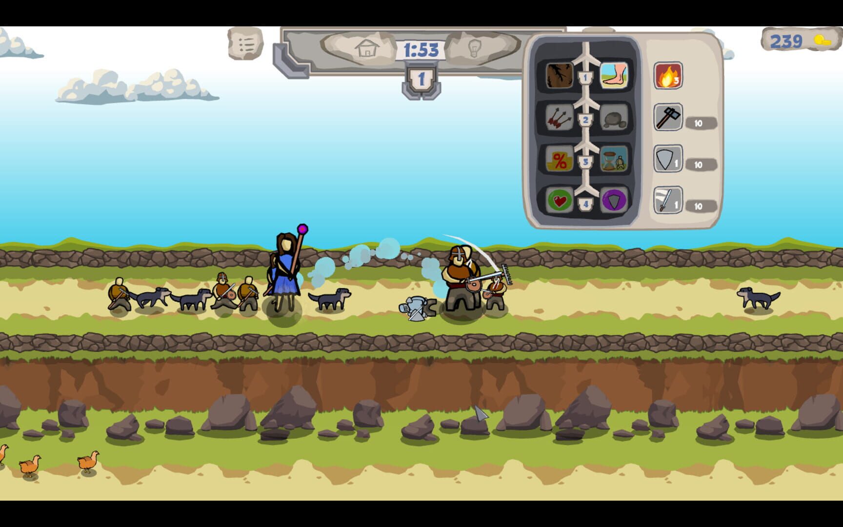 Castle survival - Screenshot