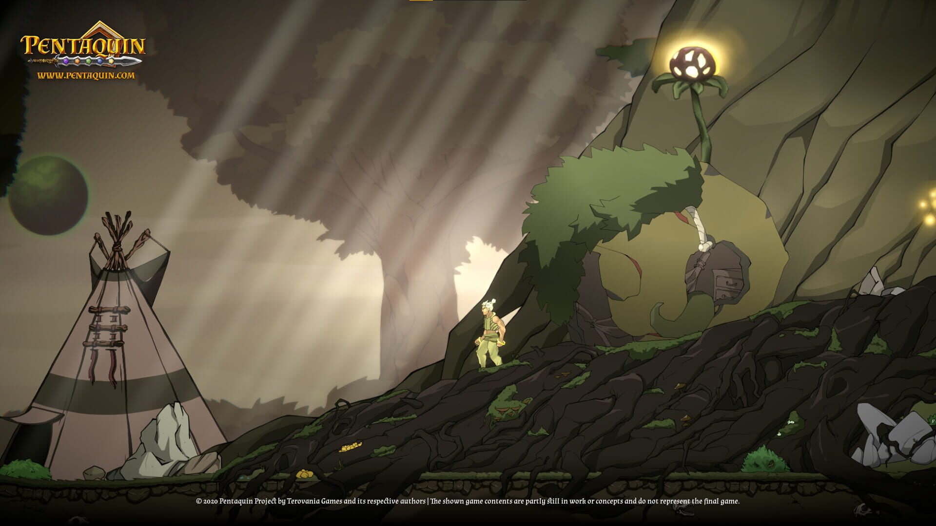 Pentaquin: Deeds of Twilight - Screenshot