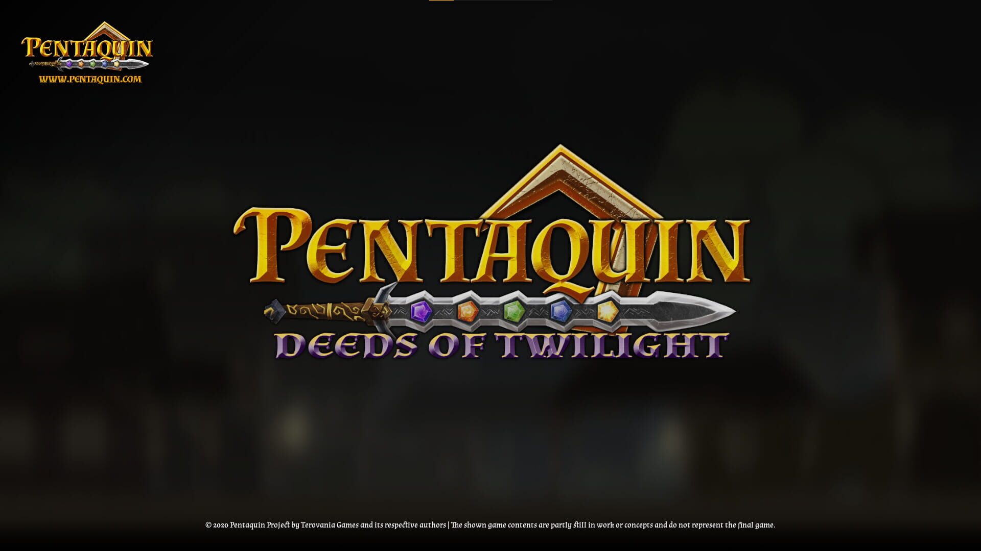 Pentaquin: Deeds of Twilight - Screenshot