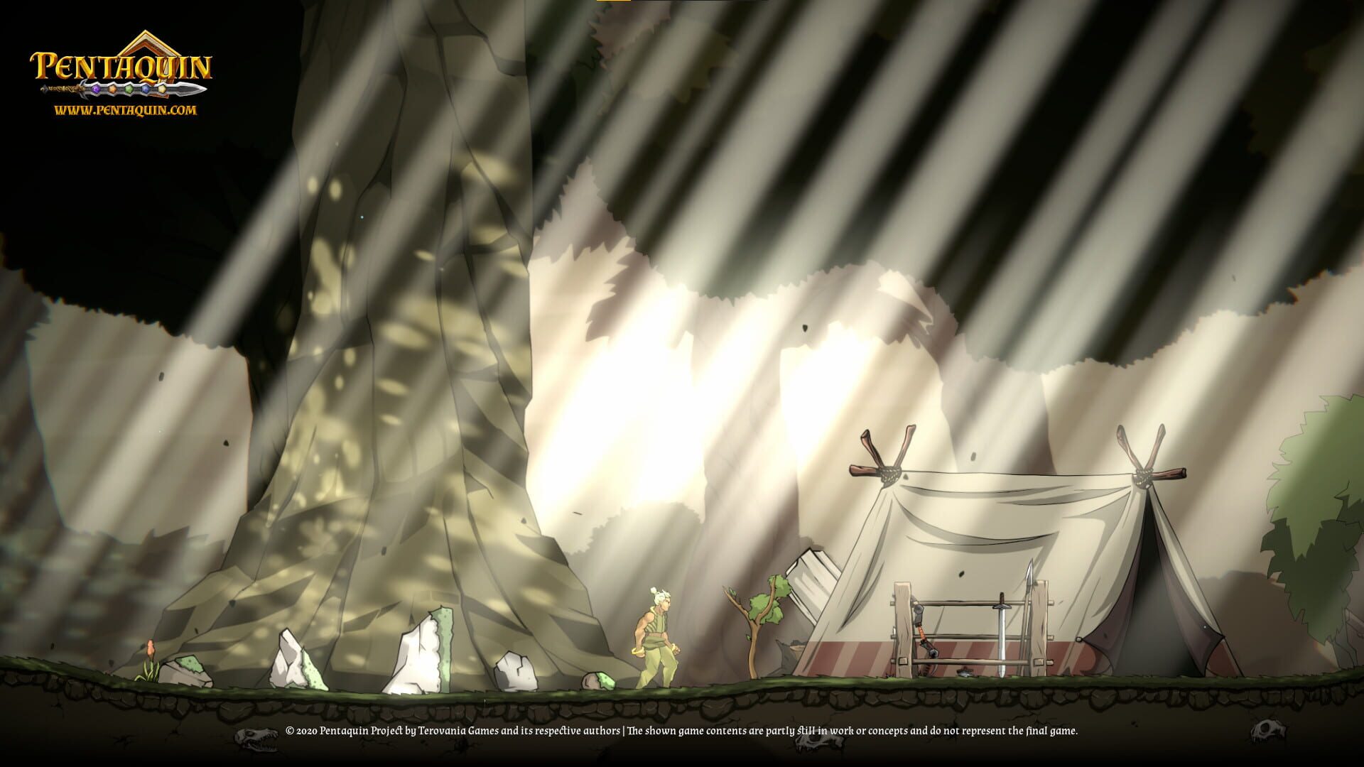Pentaquin: Deeds of Twilight - Screenshot