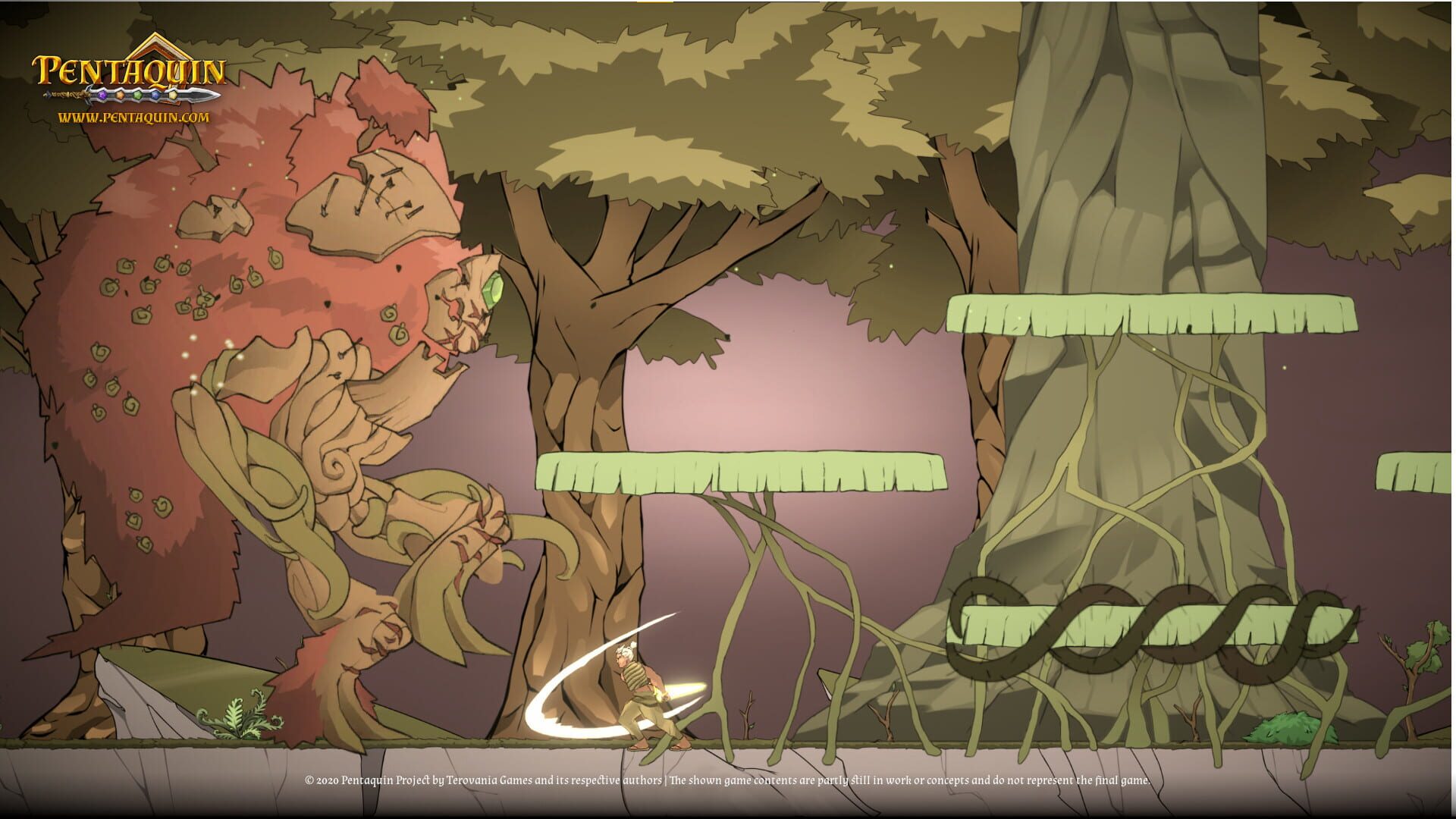 Pentaquin: Deeds of Twilight - Screenshot