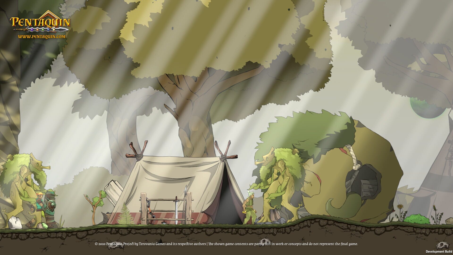 Pentaquin: Deeds of Twilight - Screenshot