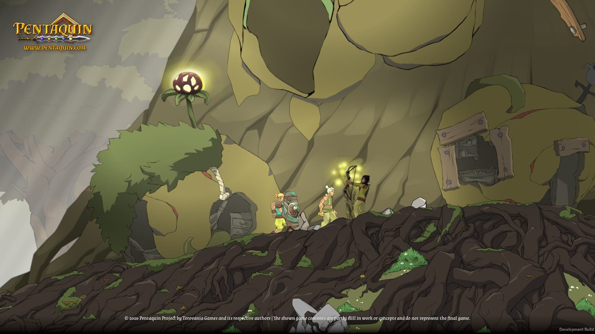 Pentaquin: Deeds of Twilight - Screenshot