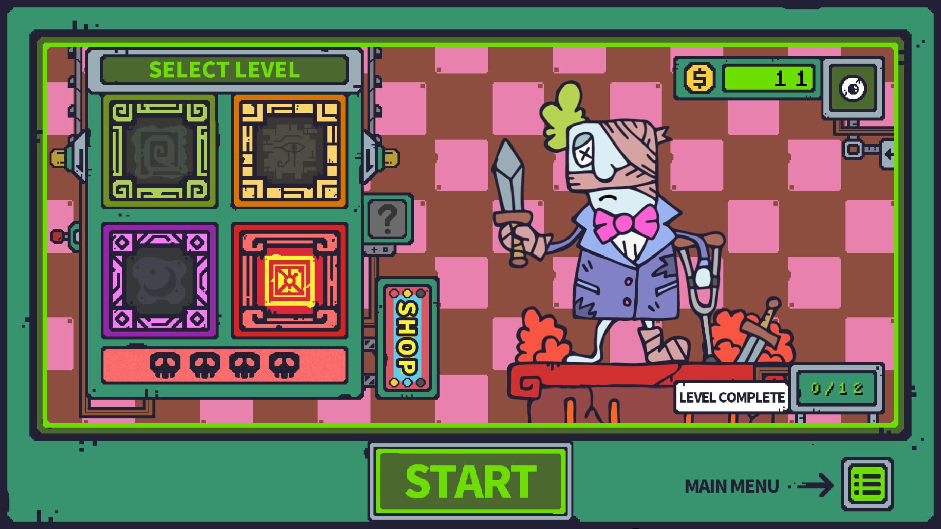 Zombie Dungeon - Screenshot