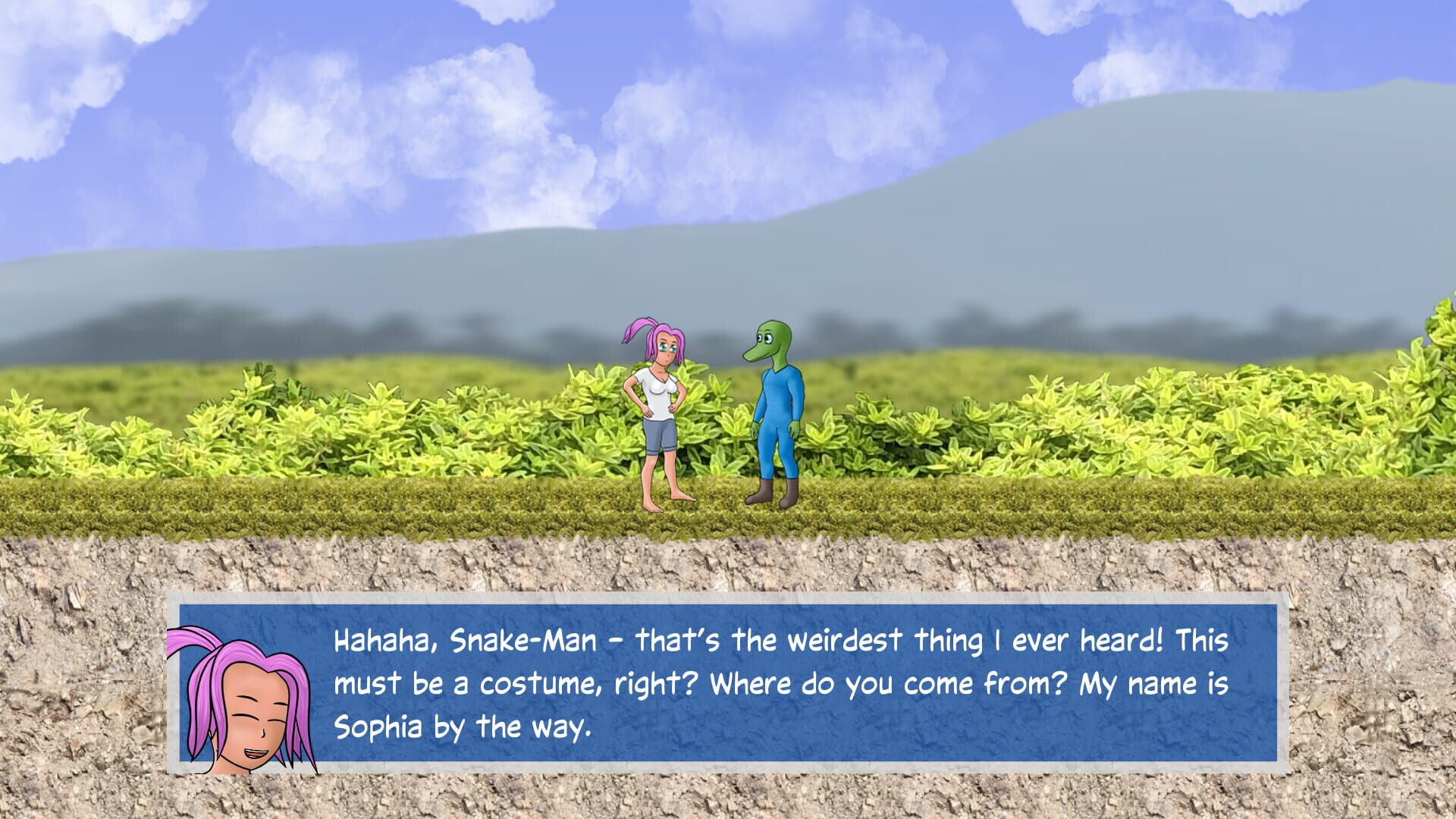 Snake Man's Adventure - Screenshot