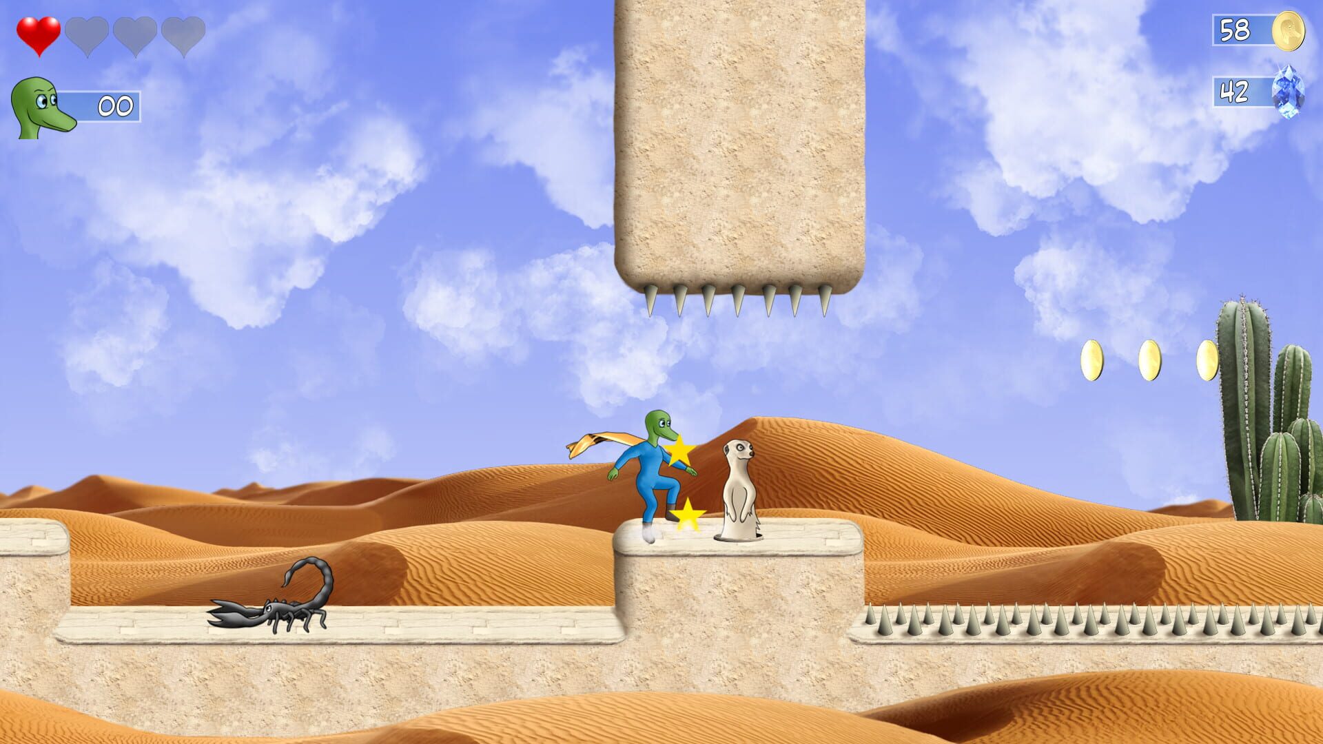 Snake Man's Adventure - Screenshot