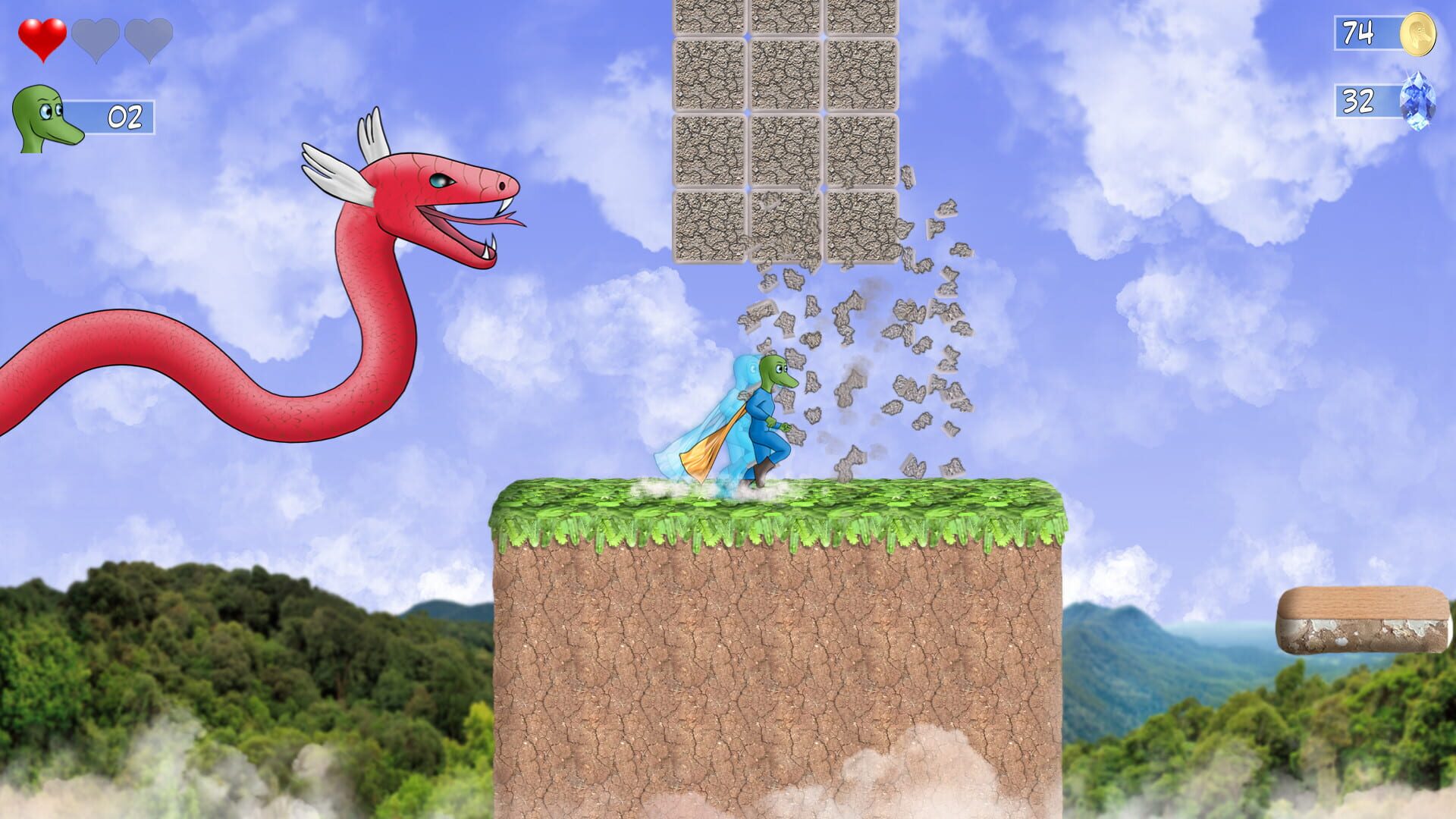 Snake Man's Adventure - Screenshot