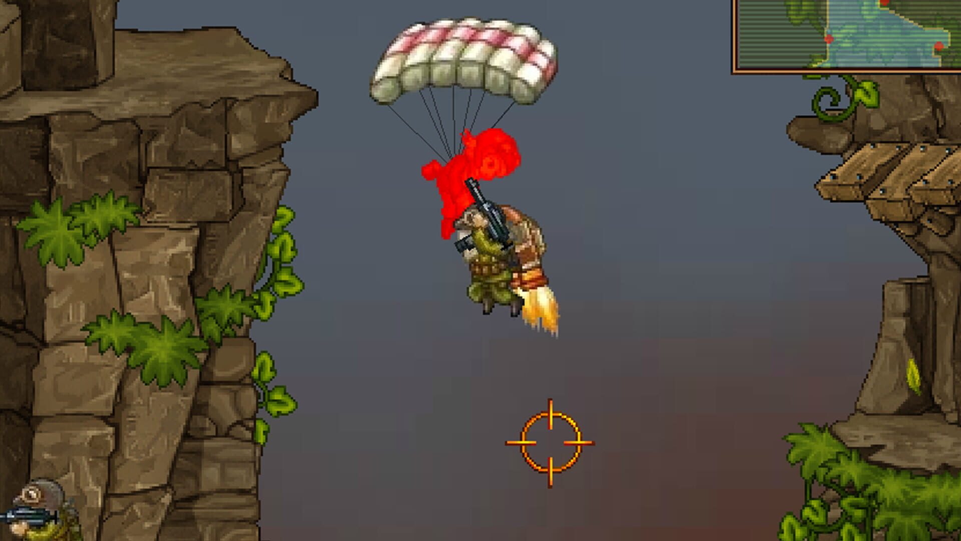 Canyon Shooter - Screenshot