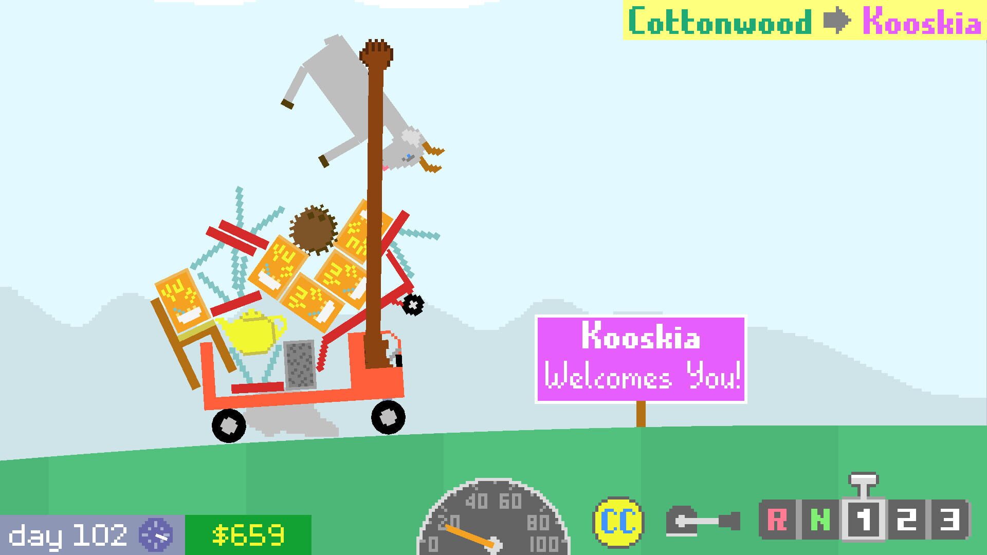 The Legend of Bear: Truck Trucker - Screenshot