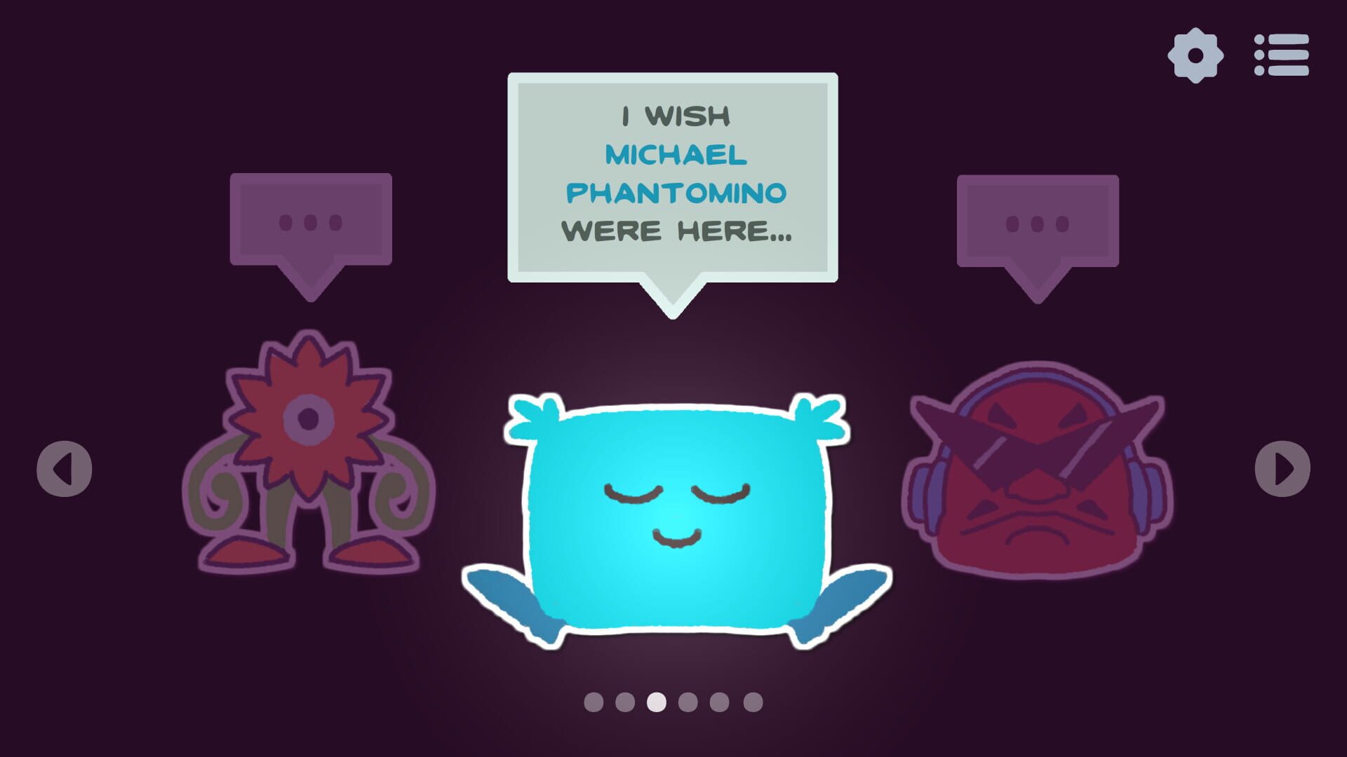 I Wish Michael Phantomino Were Here - Screenshot