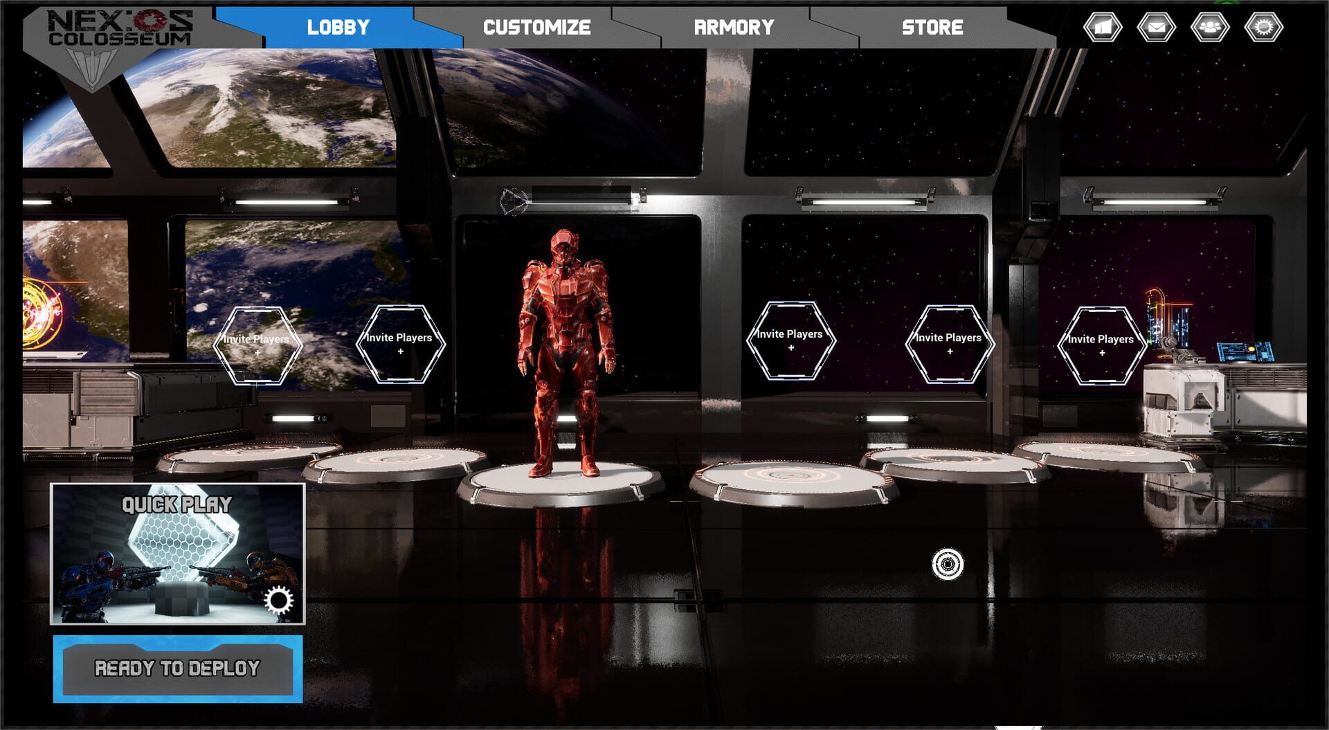 Nex:Os Colosseum - Screenshot