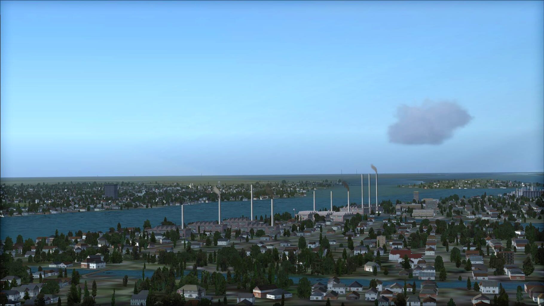 Microsoft Flight Simulator X: Steam Edition - US Cities: Detroit