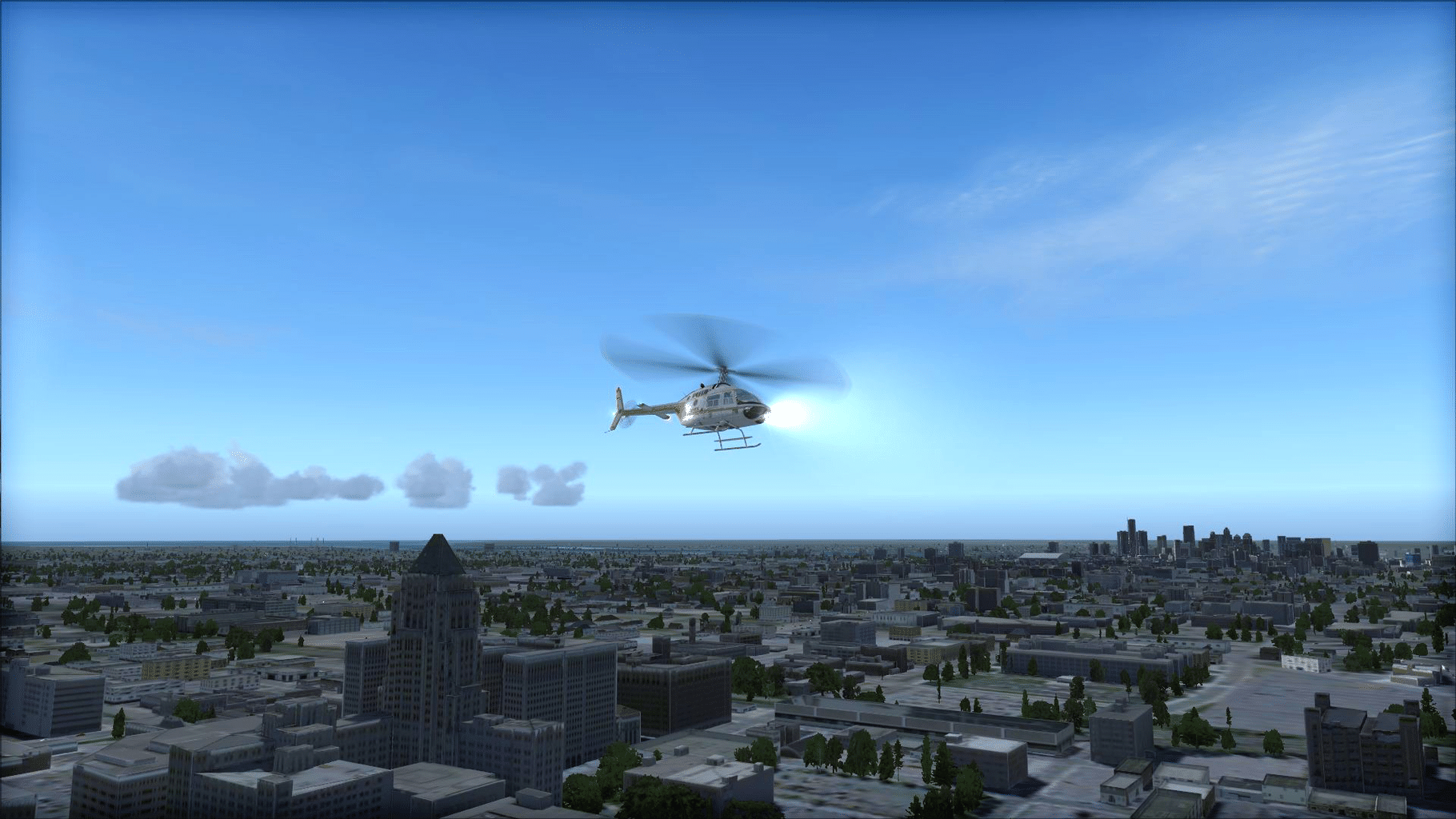 Microsoft Flight Simulator X: Steam Edition - US Cities: Detroit screenshot