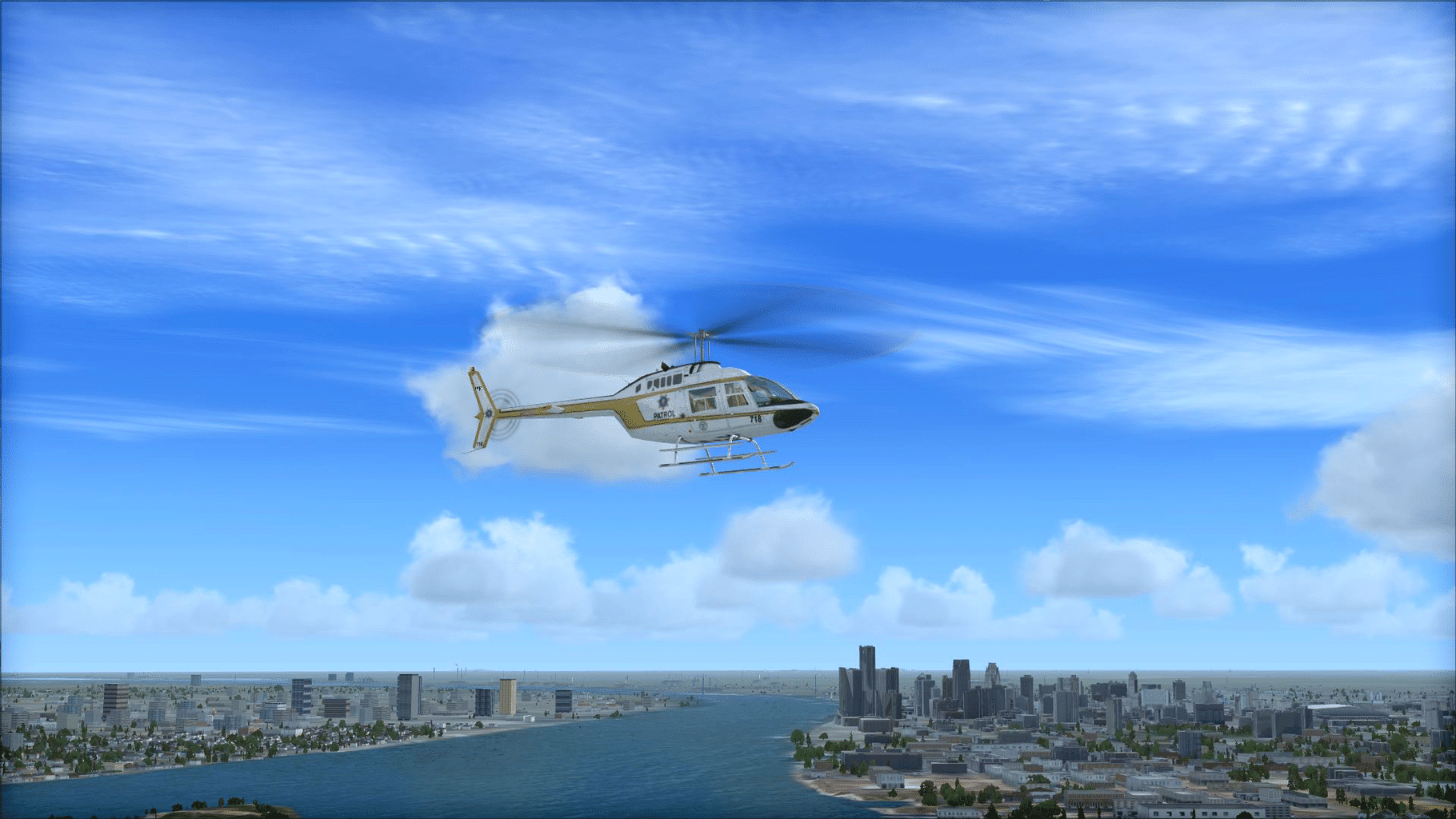 Microsoft Flight Simulator X: Steam Edition - US Cities: Detroit screenshot