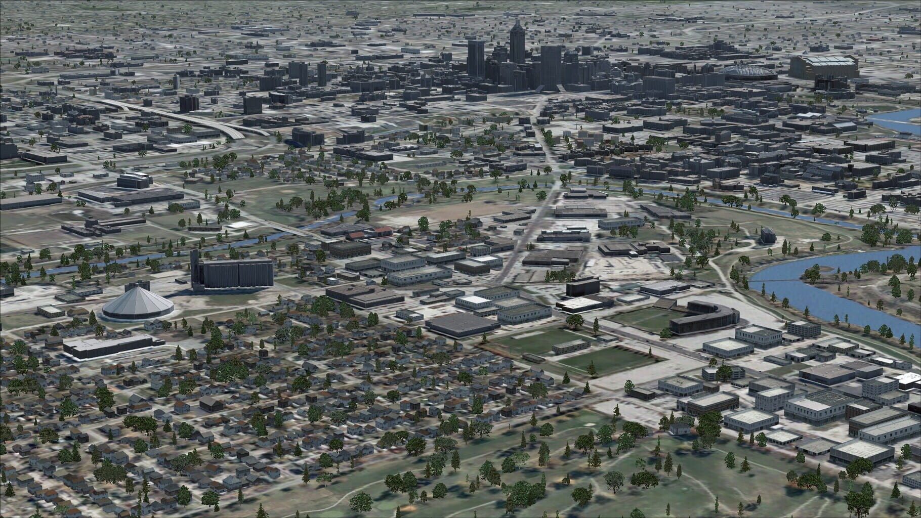 Microsoft Flight Simulator X: Steam Edition - US Cities X: Indianapolis