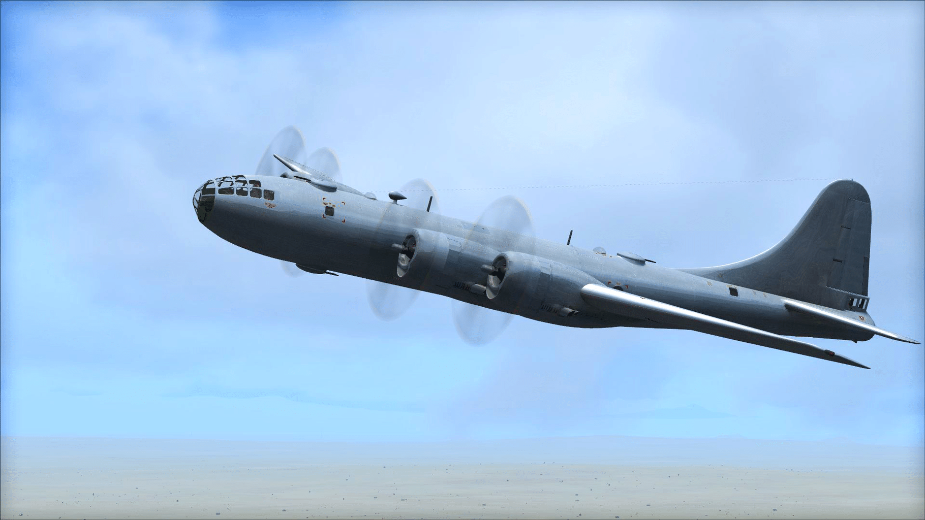 Microsoft Flight Simulator X: Steam Edition - Boeing B-29 Superfortress screenshot