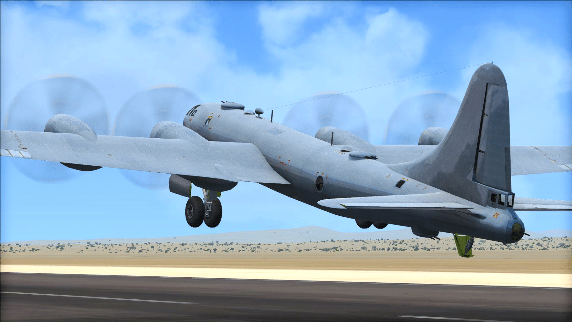 Microsoft Flight Simulator X: Steam Edition - Boeing B-29 Superfortress screenshot