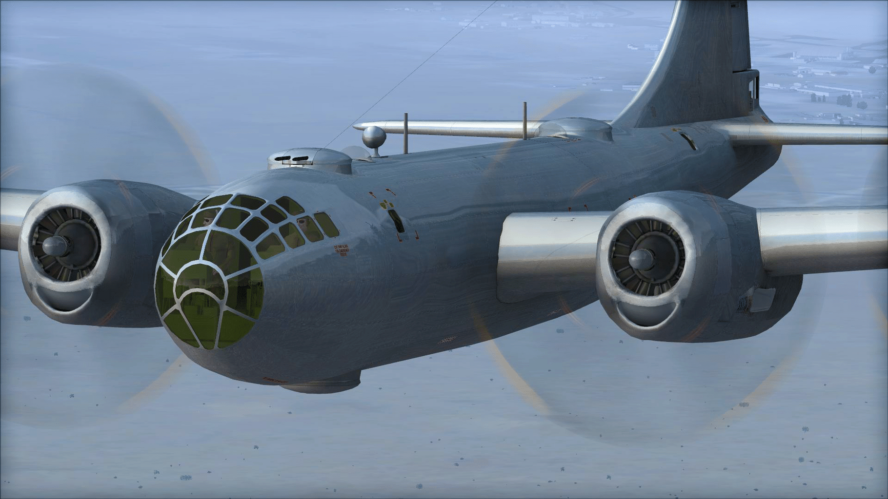 Microsoft Flight Simulator X: Steam Edition - Boeing B-29 Superfortress screenshot