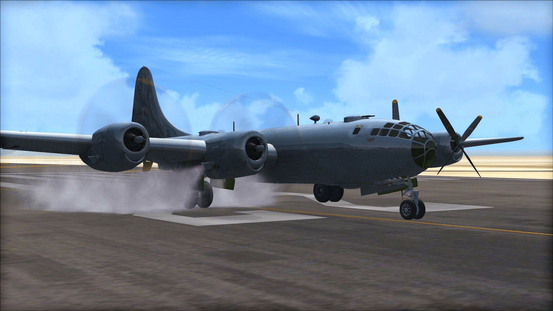 Microsoft Flight Simulator X: Steam Edition - Boeing B-29 Superfortress screenshot