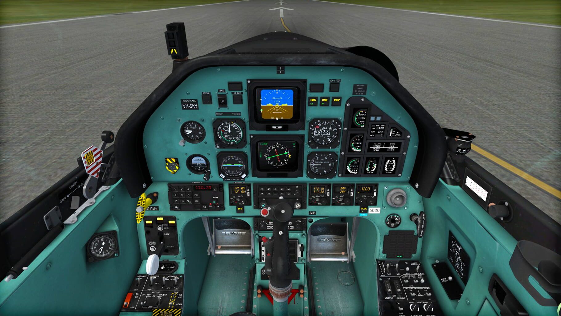 Microsoft Flight Simulator X: Steam Edition - Pilatus PC-9/A