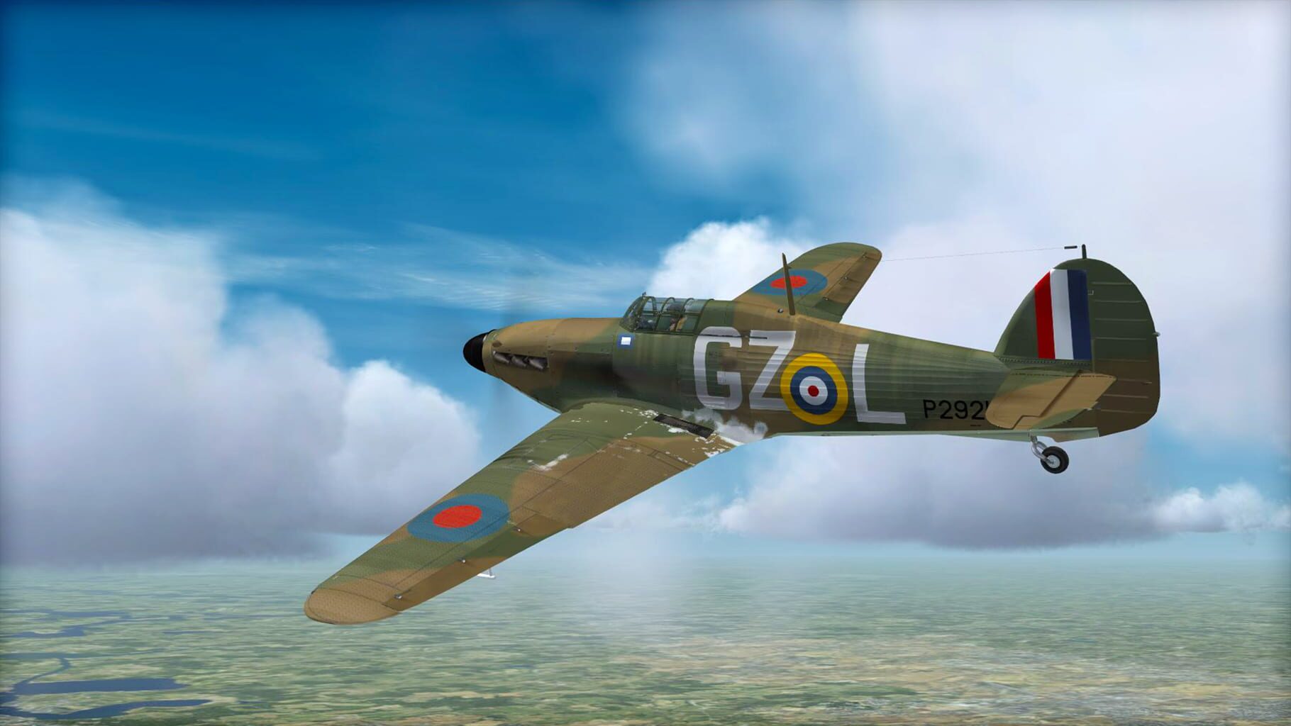 Microsoft Flight Simulator X: Steam Edition - Battle of Britain Hurricane