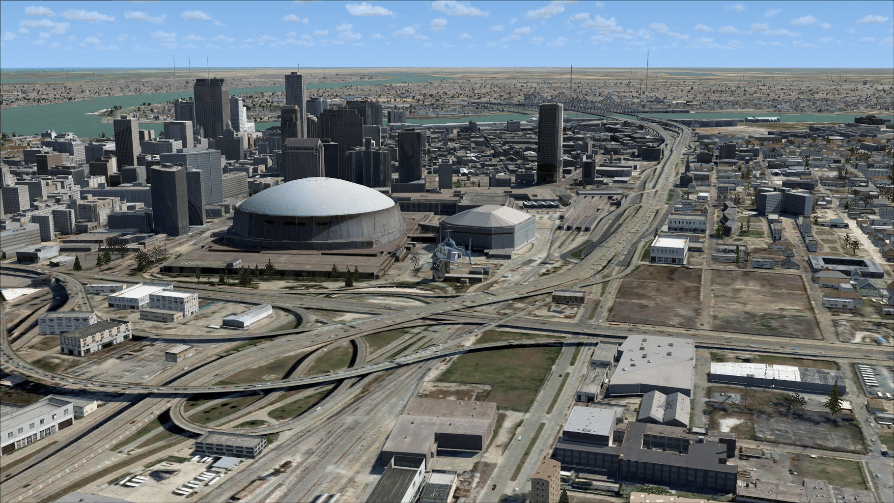 Microsoft Flight Simulator X: Steam Edition - US Cities X: New Orleans screenshot