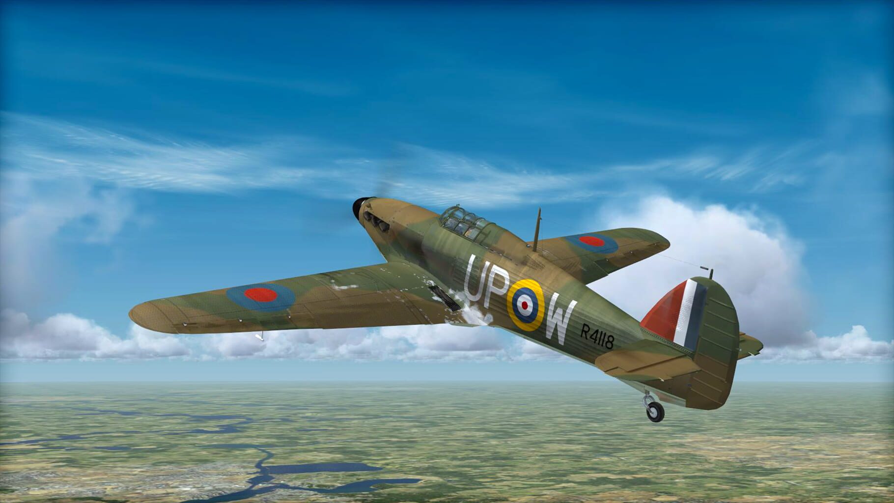 Microsoft Flight Simulator X: Steam Edition - Battle of Britain Hurricane