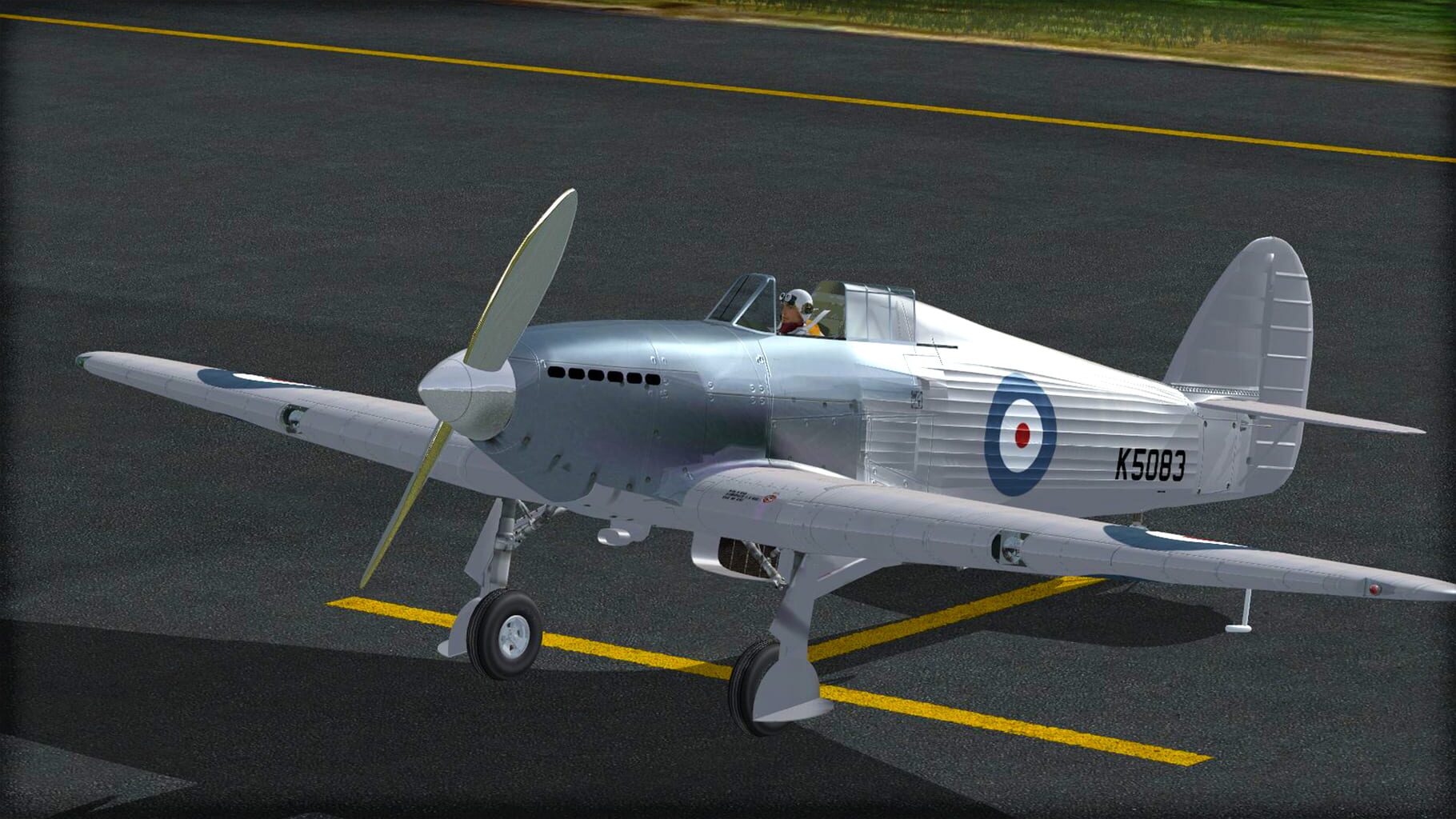 Microsoft Flight Simulator X: Steam Edition - Battle of Britain Hurricane