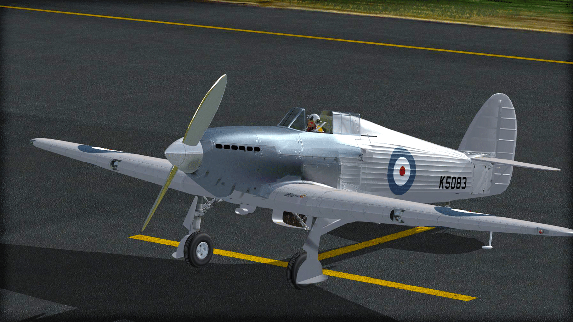 Microsoft Flight Simulator X: Steam Edition - Battle of Britain Hurricane screenshot