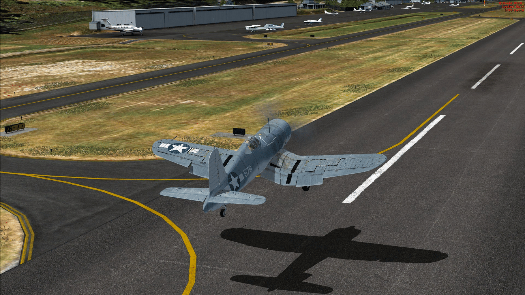 Microsoft Flight Simulator X: Steam Edition - Vought F4U Corsair screenshot