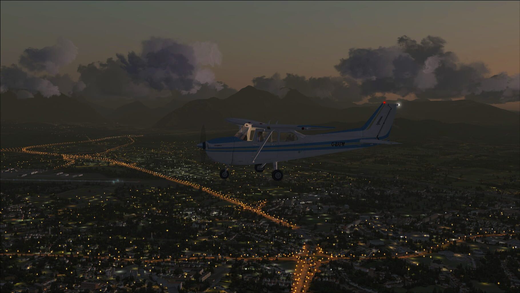 Microsoft Flight Simulator X: Steam Edition - Night Environment: Alps